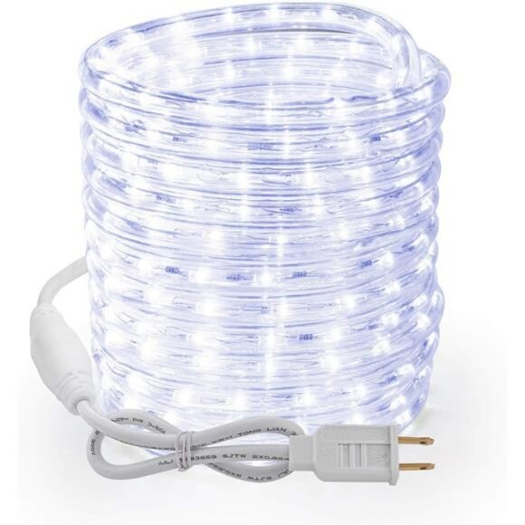 LED Rope Lights Outdoor Indoor Waterproof Connectable Patio Garden Christmas Dec - Picture 1 of 8
